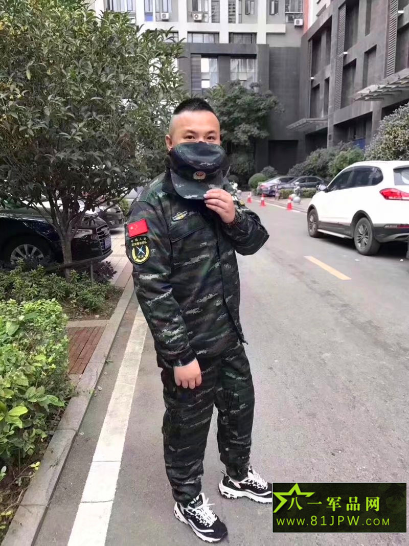 武警特战虎斑迷彩服 猎鹰突击队特战服 (八一军品网|军品批发网)